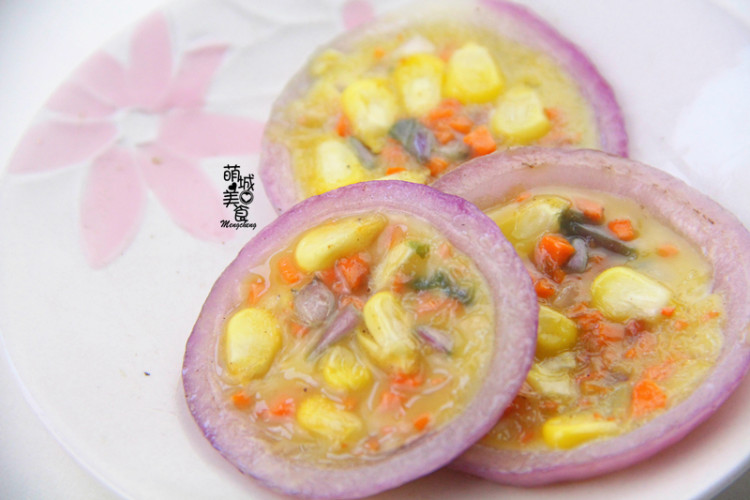 洋葱圈蛋饼步骤8