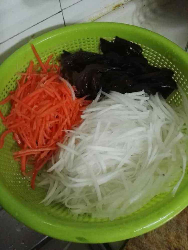 素菜拼步骤1
