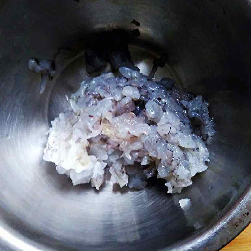 鲜虾馄钝步骤2