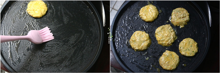 豆腐饼（电饼铛版）步骤8