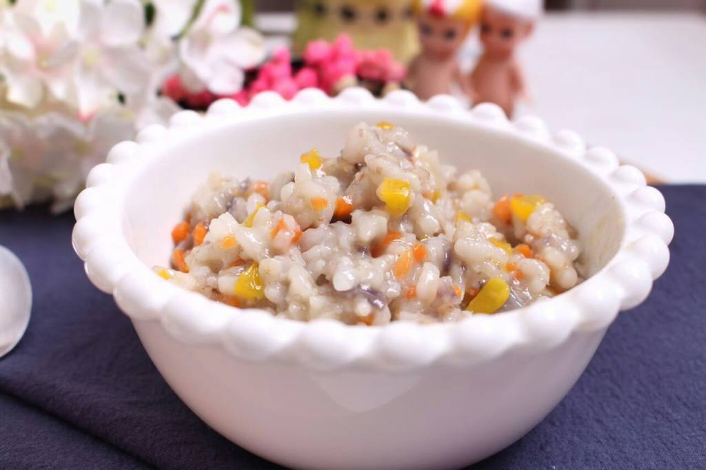 鳕鱼胡萝卜烩饭步骤12