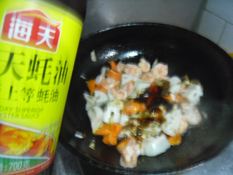 虾球藕丁步骤10