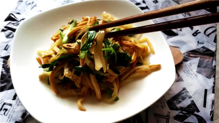 白菜素小炒步骤11