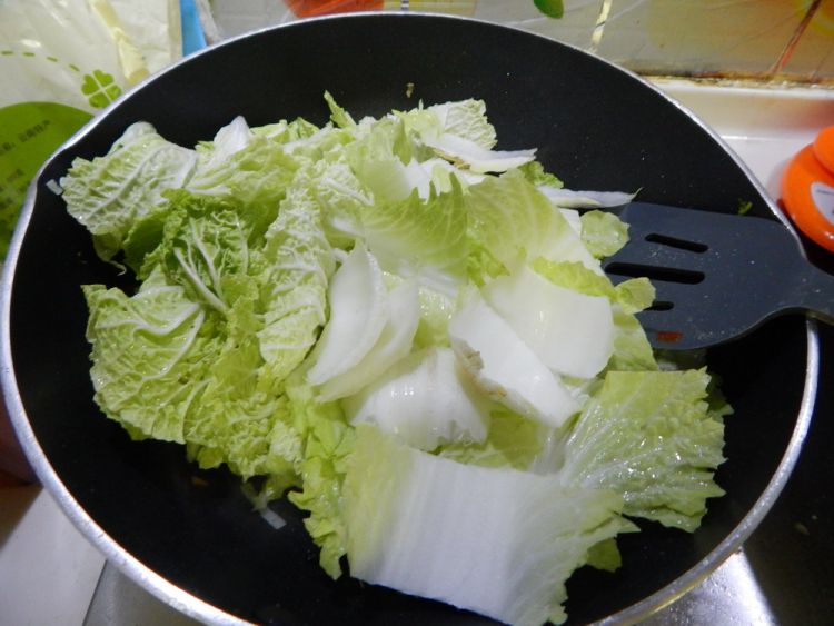 酸辣白菜步骤4