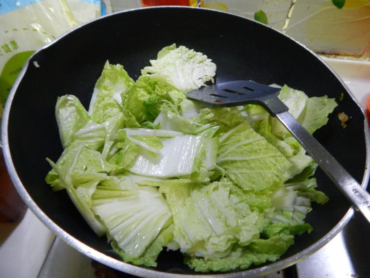 酸辣白菜步骤5