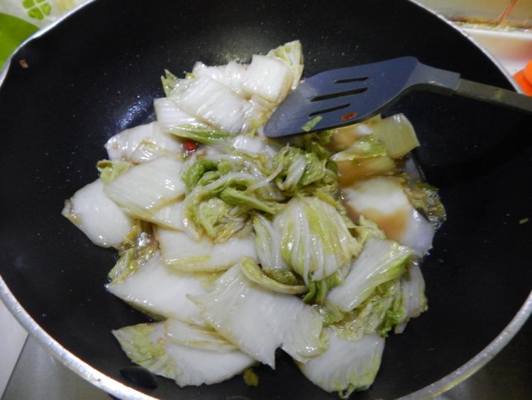 酸辣白菜步骤10