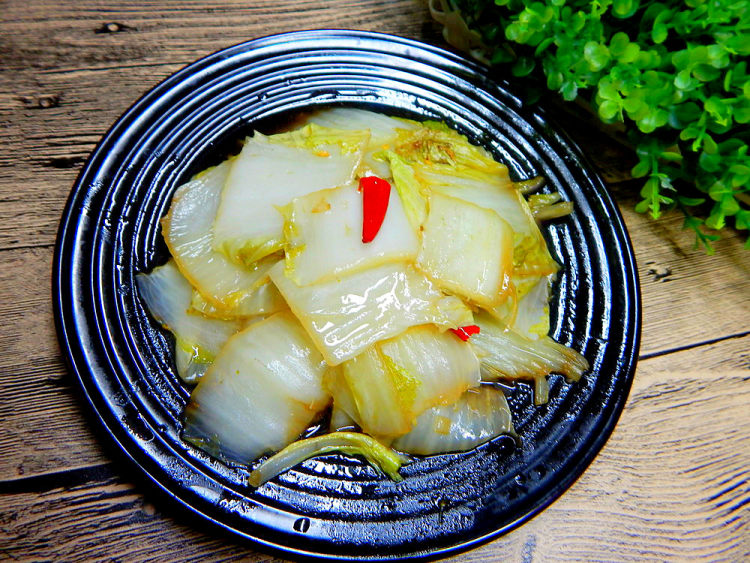 酸辣白菜步骤12