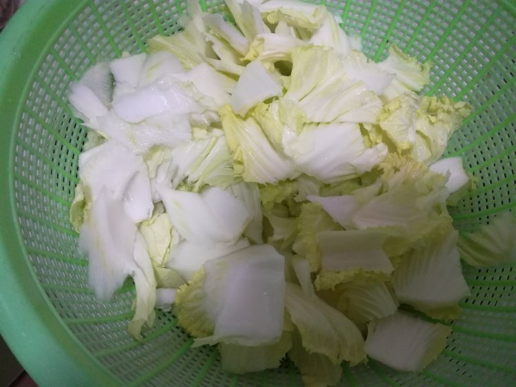 蚝油白菜步骤4
