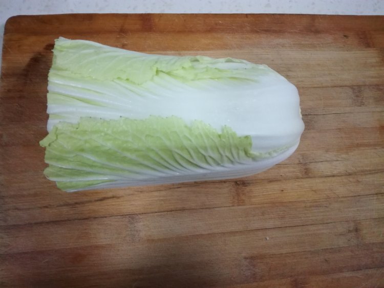 蚝油白菜步骤1