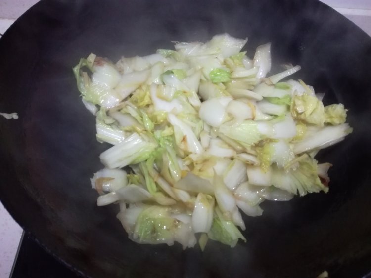 蚝油白菜步骤7