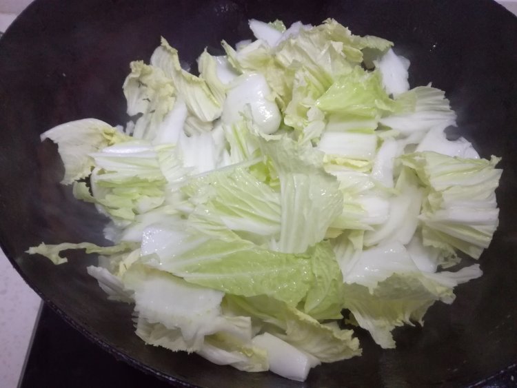 蚝油白菜步骤6