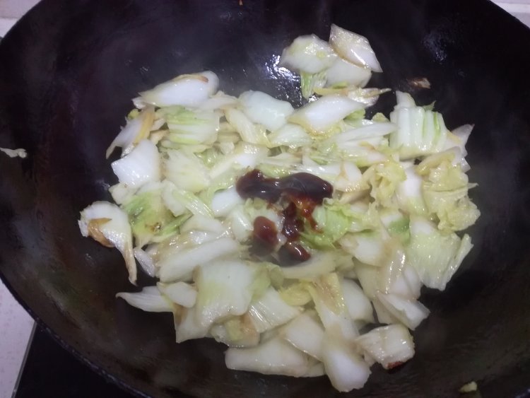 蚝油白菜步骤8