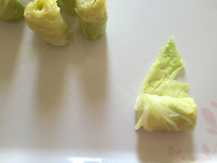蛋皮白菜步骤3