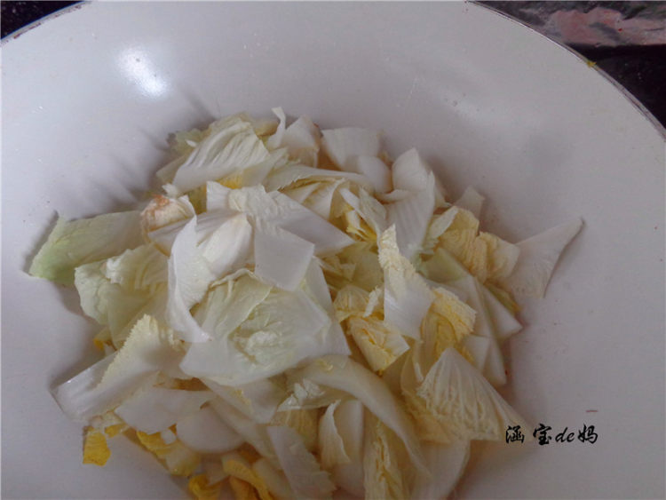 剩肉烩粉条步骤7
