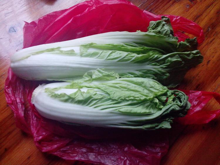 炝炒白菜#新鲜从这里步骤1