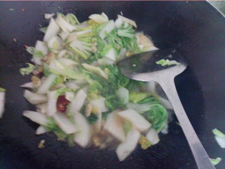 炝炒白菜#新鲜从这里步骤7