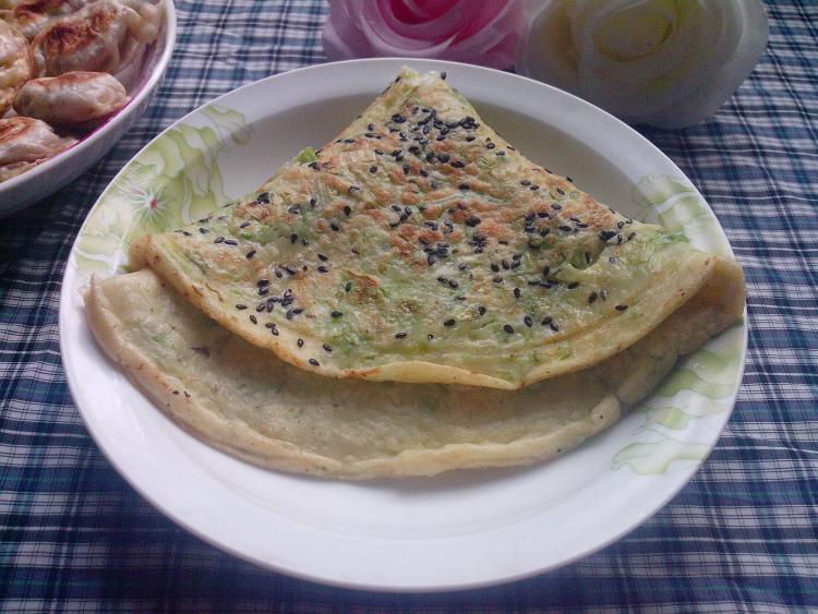 白菜鸡蛋饼#新鲜从这步骤11