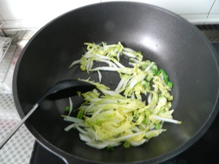 家常素烩饼#新鲜从这步骤3