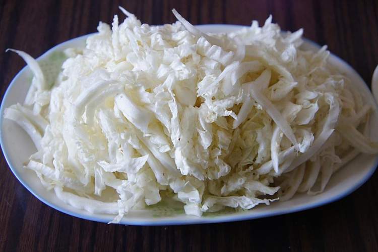 土豆丝炒白菜步骤2