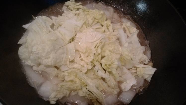 白菜煮豆糆步骤8