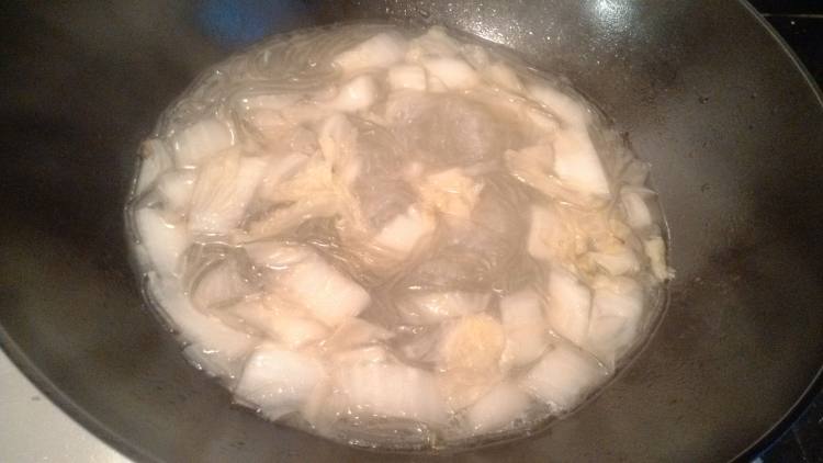白菜煮豆糆步骤7