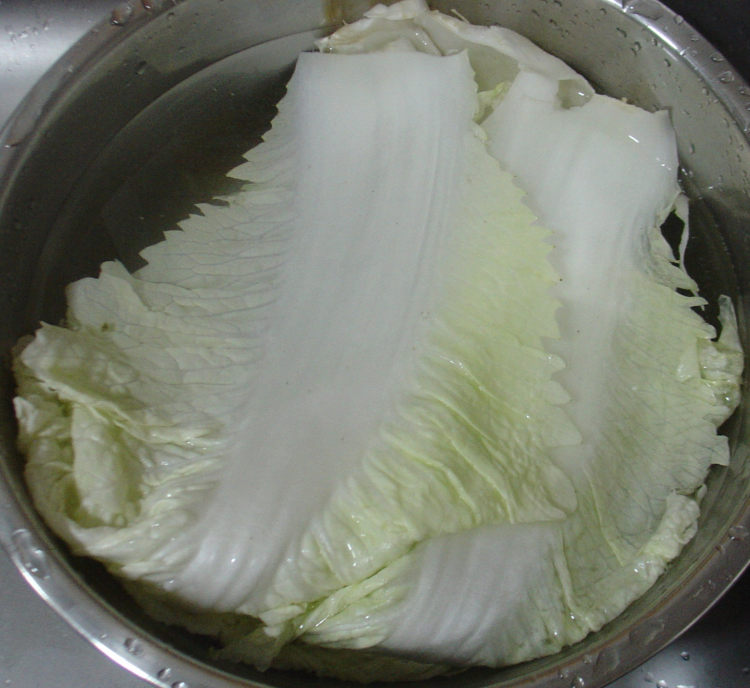 三文鱼烧白菜粉条步骤3