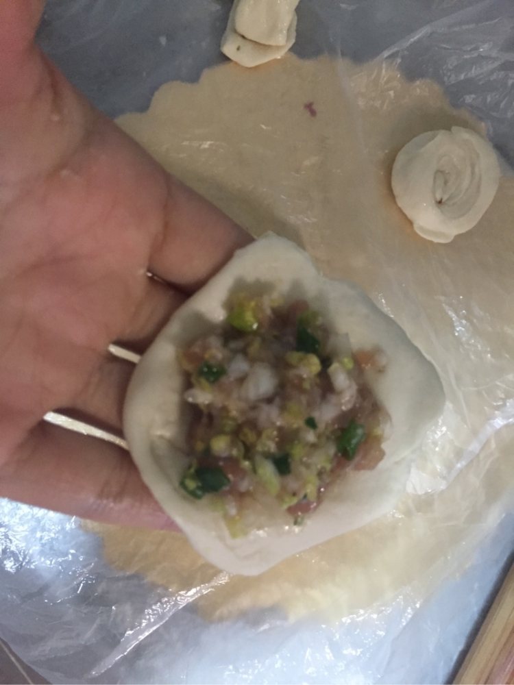 酥皮肉饼步骤6