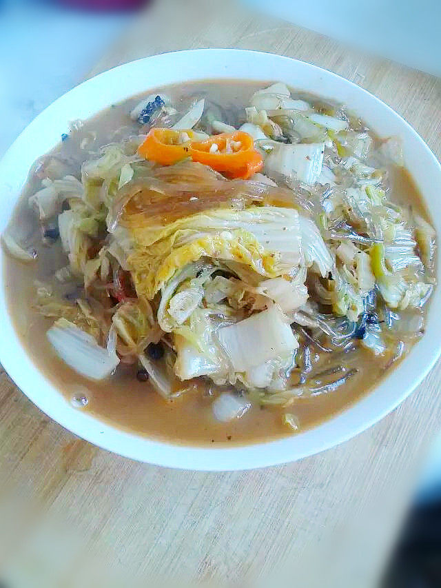 家常粉丝烧白菜步骤10