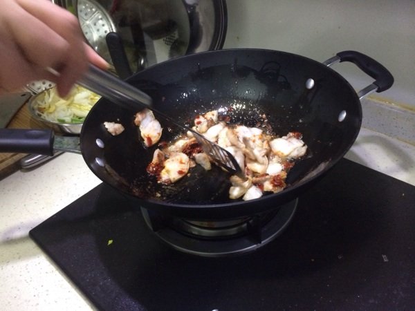 蒜薹白菜回锅肉步骤3