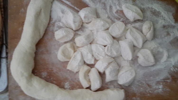 白菜肉水饺步骤9