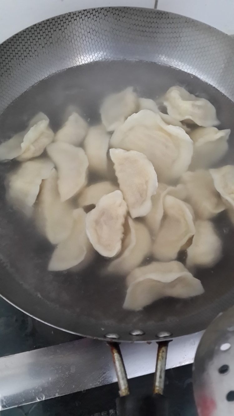 白菜肉水饺步骤12