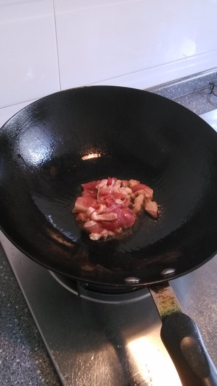 肉片白菜杆步骤7