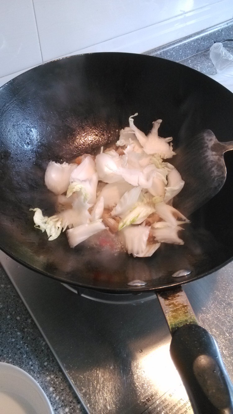 肉片白菜杆步骤11