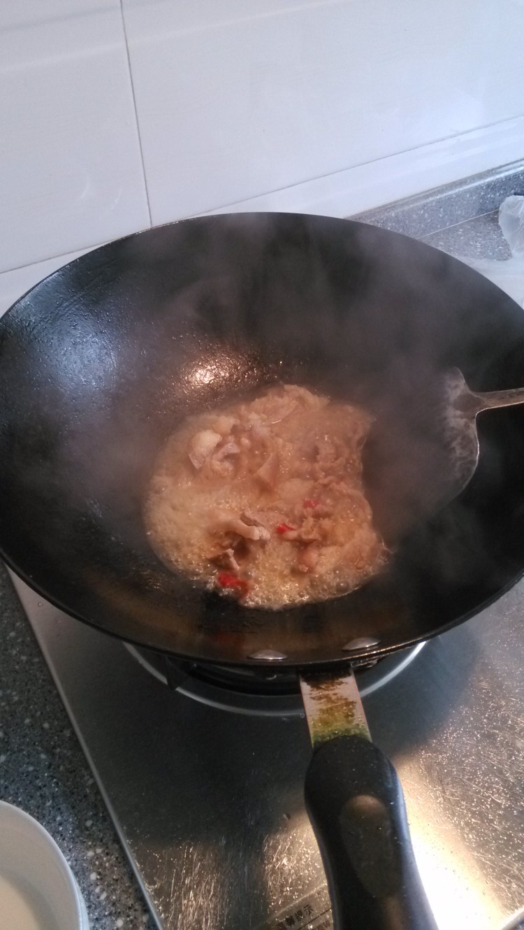 肉片白菜杆步骤10