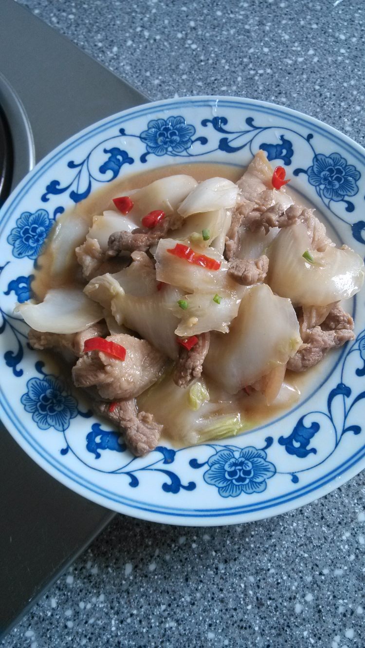 肉片白菜杆步骤15