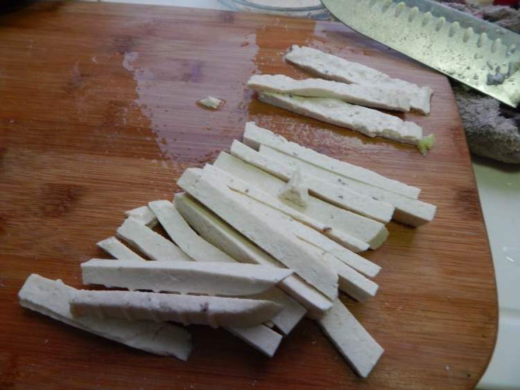 白菜粉条烧豆腐步骤8