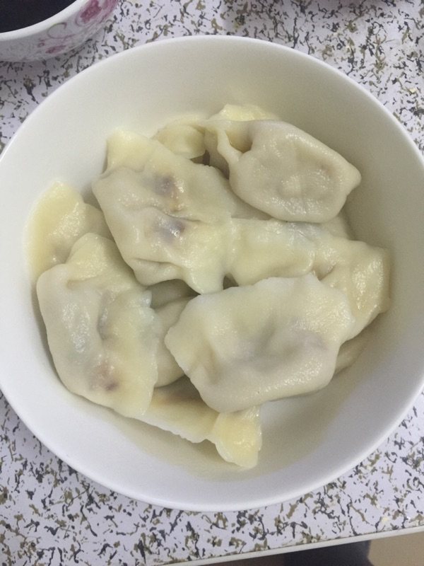 白菜豆豉水饺步骤9
