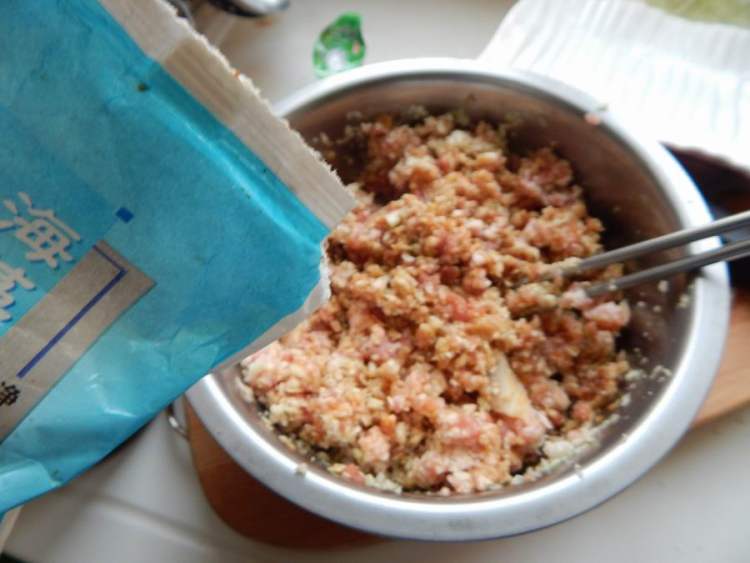 白菜猪肉煎饺步骤11