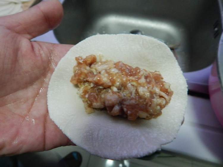 白菜猪肉煎饺步骤17