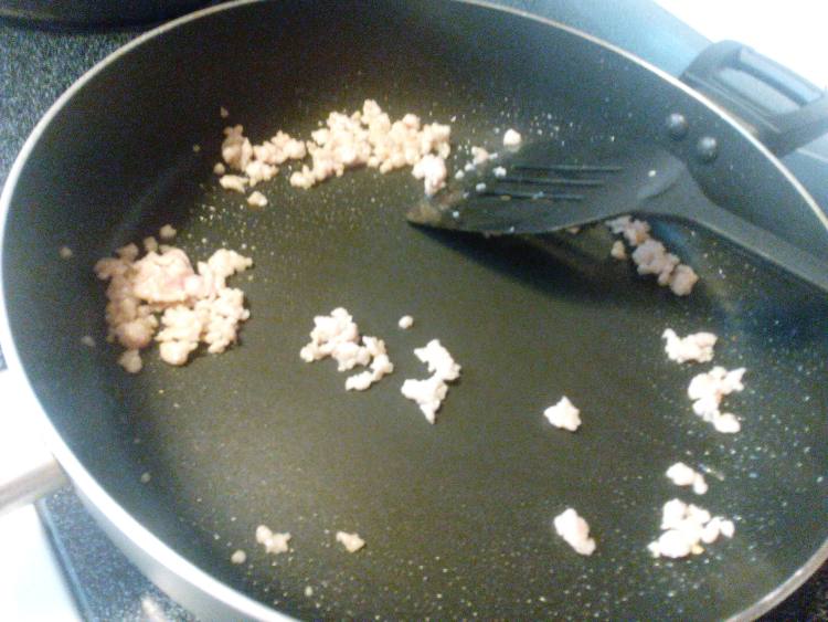 肉末炒米粉步骤6