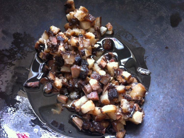 香菇白菜熟肉蒸饺步骤3