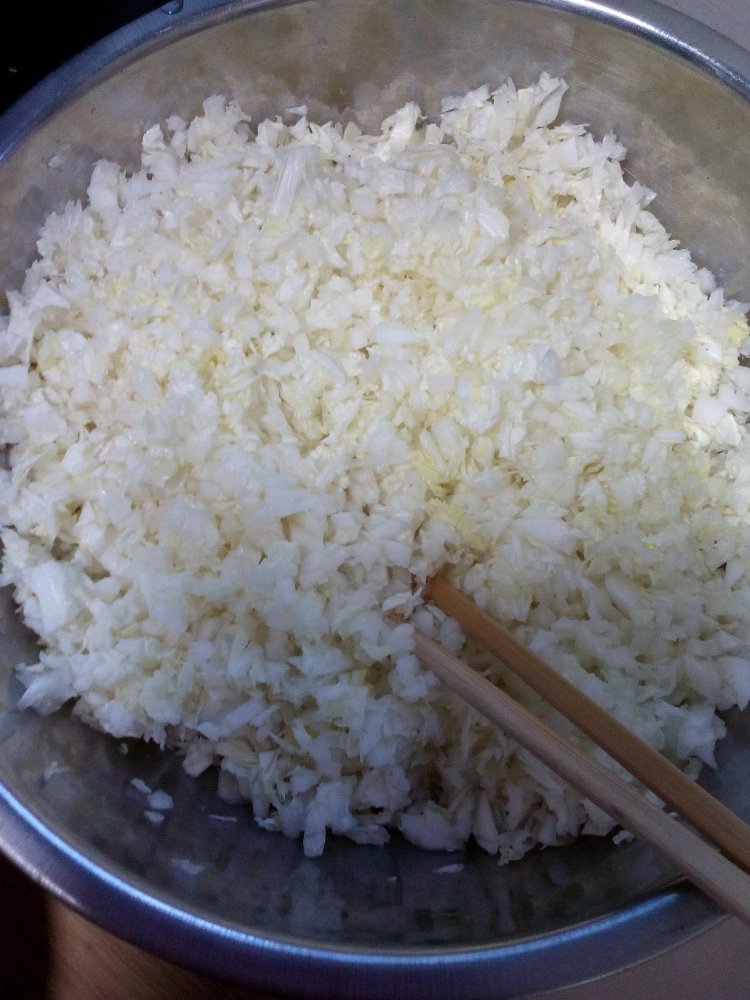 白菜煎包步骤4