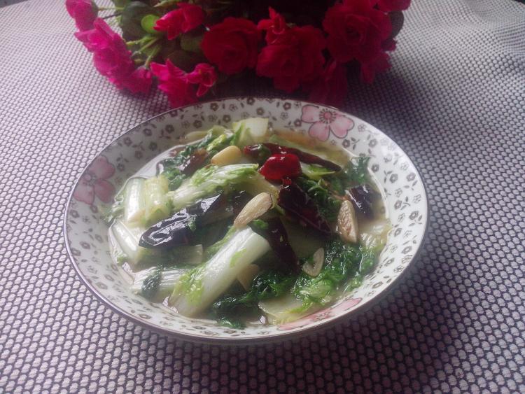 辣炒散白菜步骤9