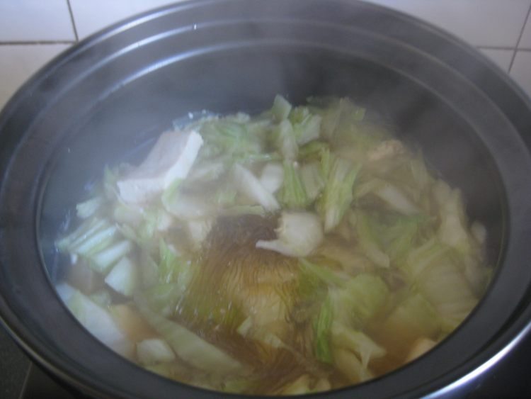 砂锅豆腐粉条步骤4
