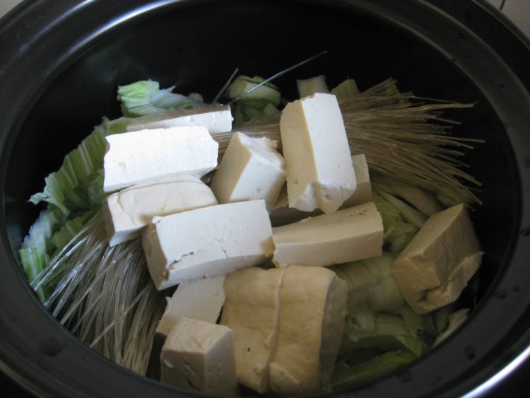 砂锅豆腐粉条步骤3