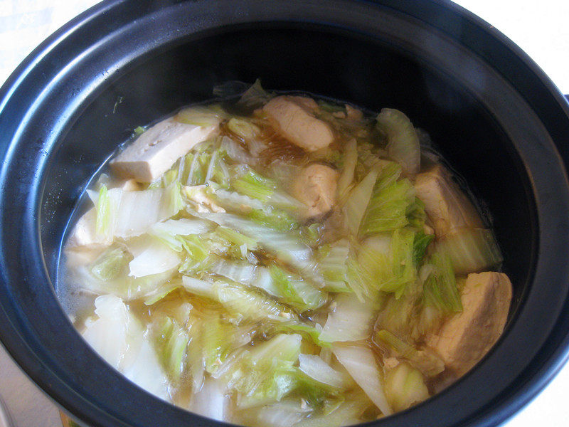 砂锅豆腐粉条步骤5