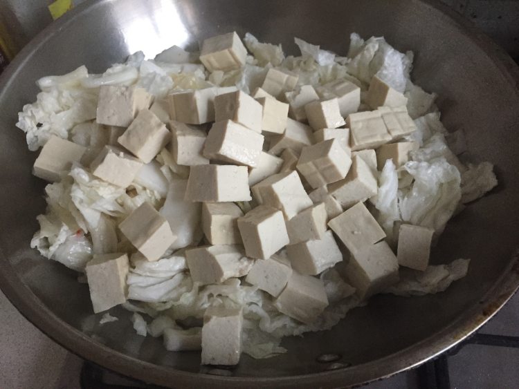 白菜豆腐步骤7