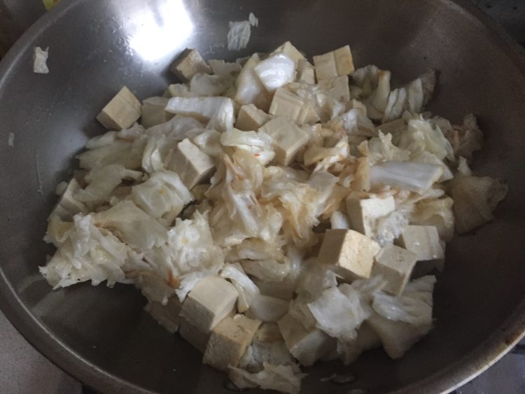 白菜豆腐步骤8