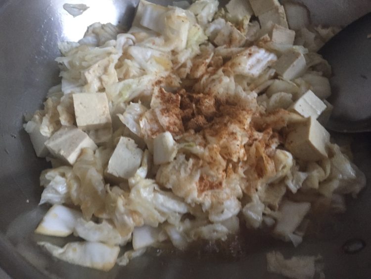白菜豆腐步骤9