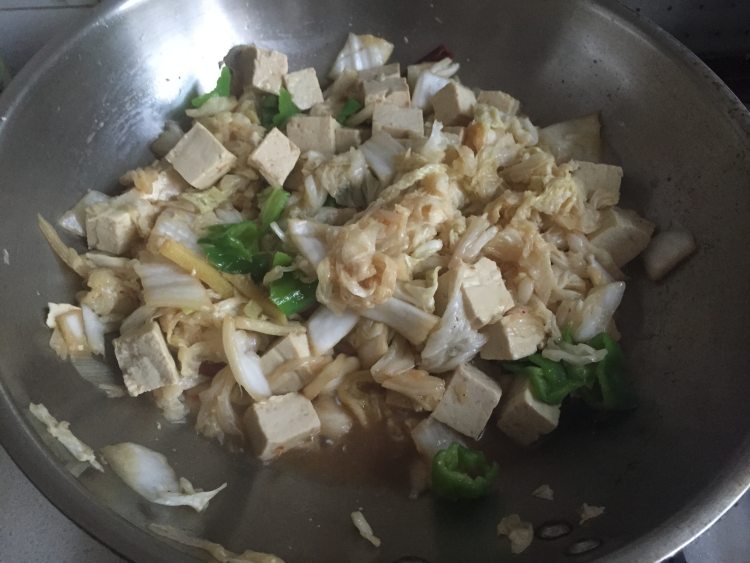 白菜豆腐步骤11
